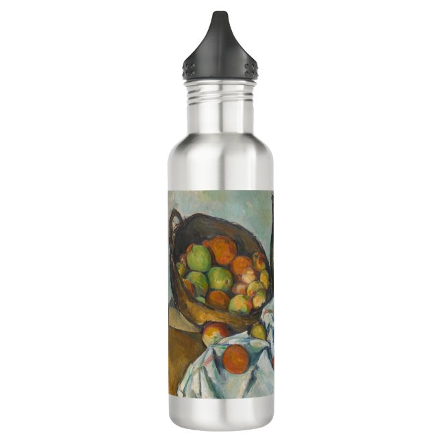 Paul Cezanne - The Basket of Apples 710 Ml Water Bottle (Left)