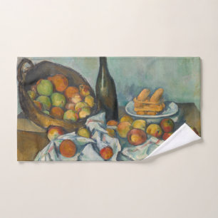Paul Cezanne - The Basket of Apples Bath Towel Set