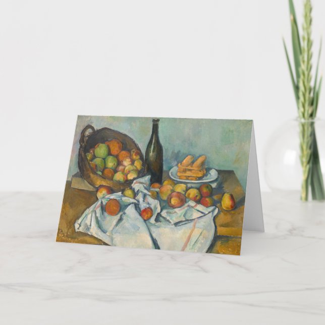 Paul Cezanne - The Basket of Apples Card (Front)