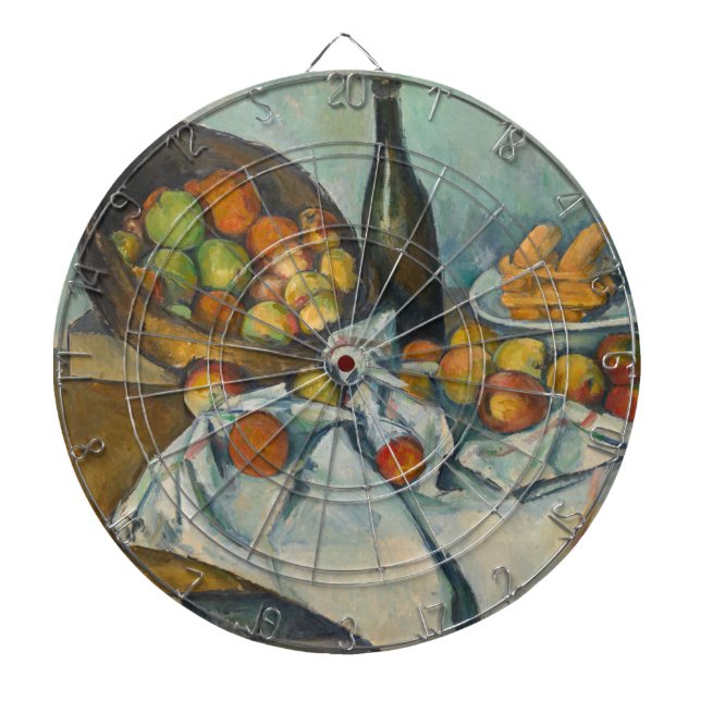 Paul Cezanne - The Basket of Apples Dartboard (Front)