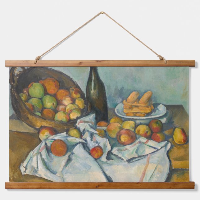 Paul Cezanne - The Basket of Apples Hanging Tapestry (Front)