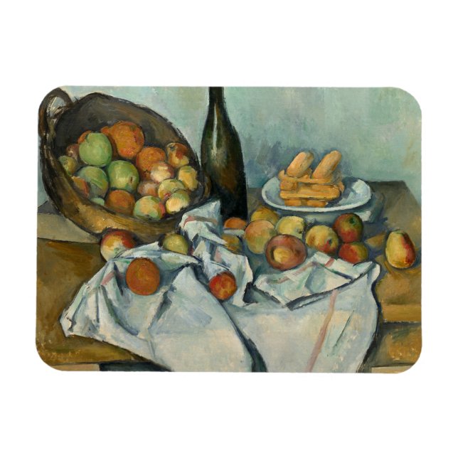 Paul Cezanne - The Basket of Apples Magnet (Horizontal)