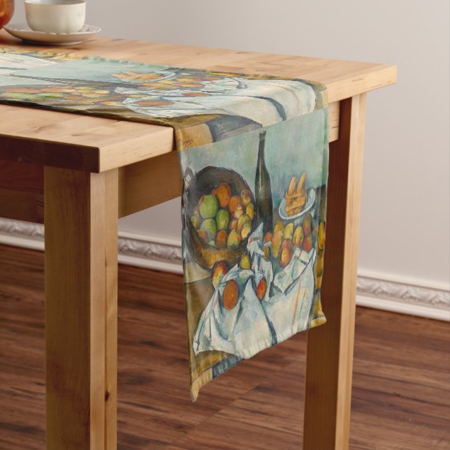 Paul Cezanne - The Basket of Apples Short Table Runner (In Situ)