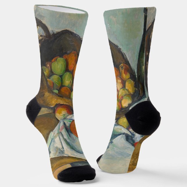 Paul Cezanne - The Basket of Apples Socks (Angled)