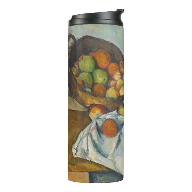 Paul Cezanne - The Basket of Apples Thermal Tumbler (Rotated Left)