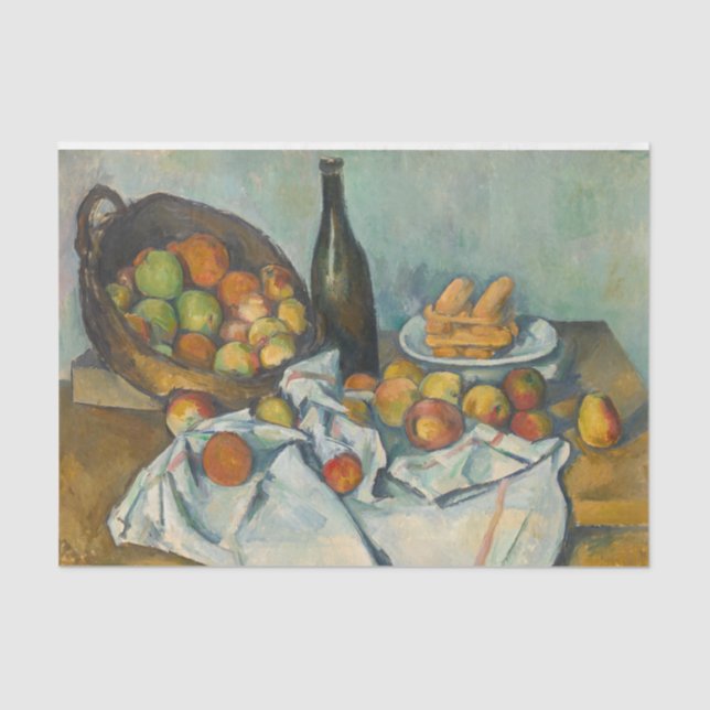 Paul Cezanne - The Basket of Apples Tissue Paper (Front)
