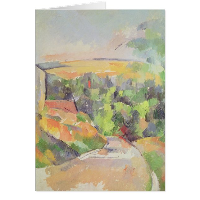 Paul Cezanne | The Bend in the road, 1900-06 (Front)