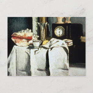 Paul Cezanne The Black Marble Clock, c.1870 Postcard