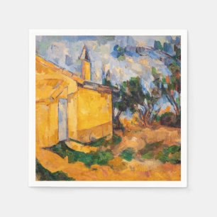 Paul Cezanne - The Cabin of Jourdan Napkin