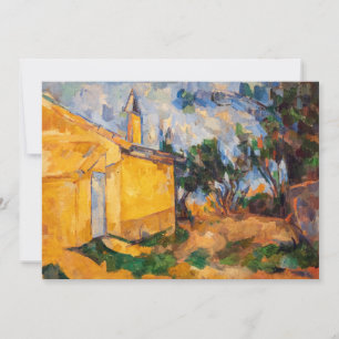 Paul Cezanne - The Cabin of Jourdan Thank You Card