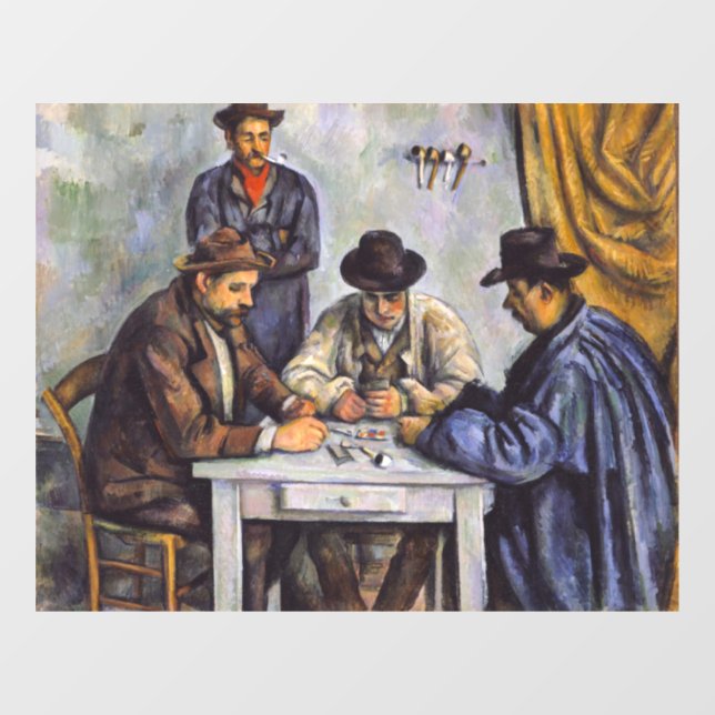 Paul Cezanne - The Card Players (Sheet)