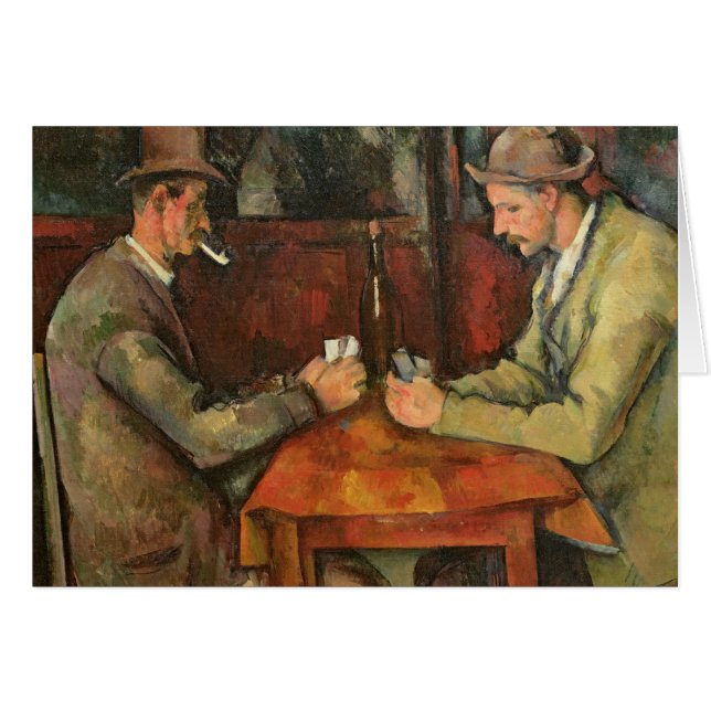 Paul Cezanne | The Card Players, 1893-96 (Front Horizontal)