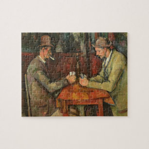 Paul Cezanne The Card Players, 1893-96 Jigsaw Puzzle