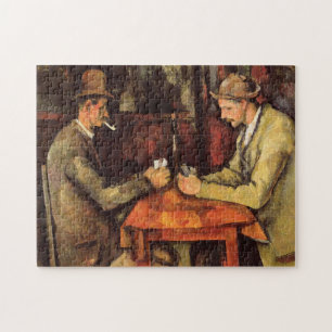 PAUL CEZANNE - The card players 1894 Jigsaw Puzzle