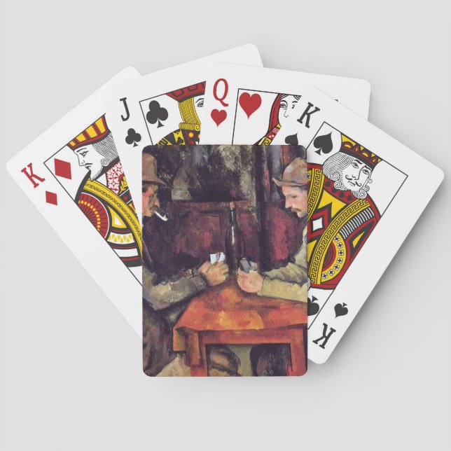 Paul Cezanne - The Card Players Fine Art Painting (Back)