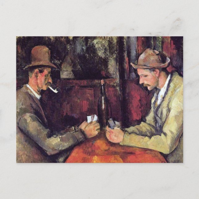 Paul Cezanne - The Card Players Fine Art Painting (Front)