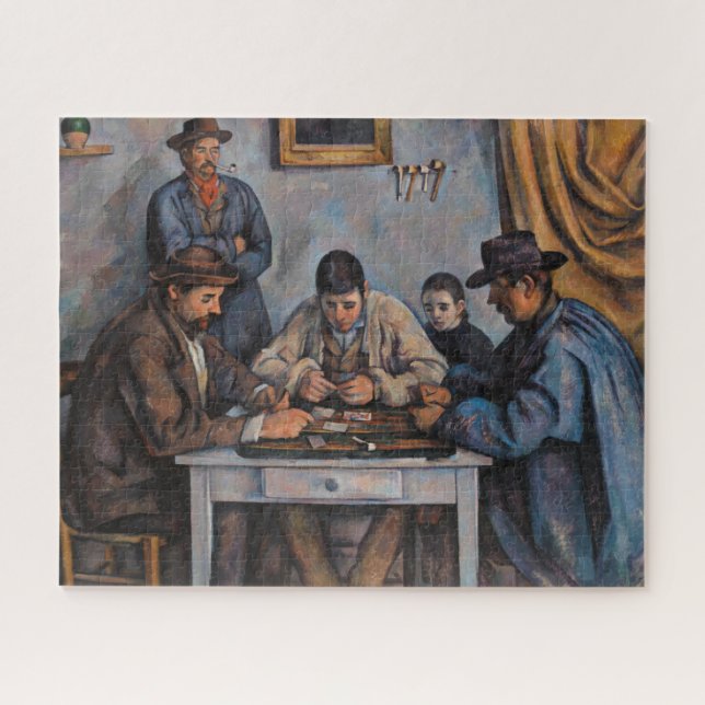 Paul Cezanne - The Card Players Jigsaw Puzzle (Horizontal)