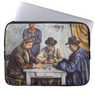 Paul Cezanne - The Card Players Laptop Sleeve