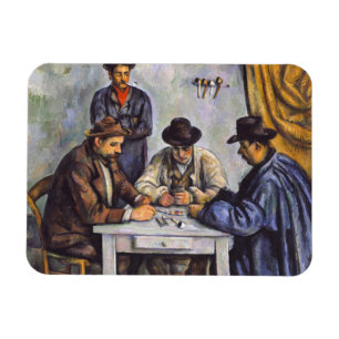 Paul Cezanne - The Card Players Magnet