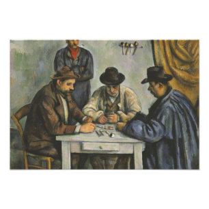 Paul Cezanne - The Card Players Photo Print