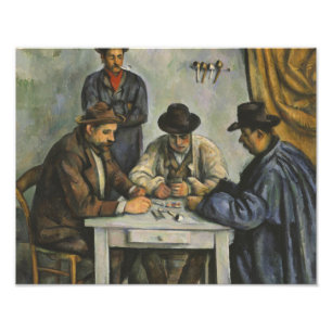 Paul Cezanne - The Card Players Photo Print