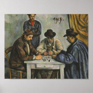 Paul Cezanne - The Card Players Poster