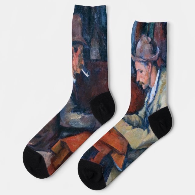 Paul Cezanne - The Card Players Socks (Left)