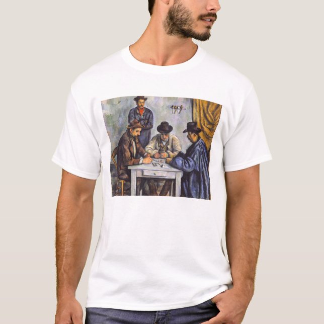 Paul Cezanne - The Card Players T-Shirt (Front)
