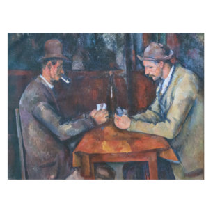 Paul Cezanne - The Card Players Tablecloth
