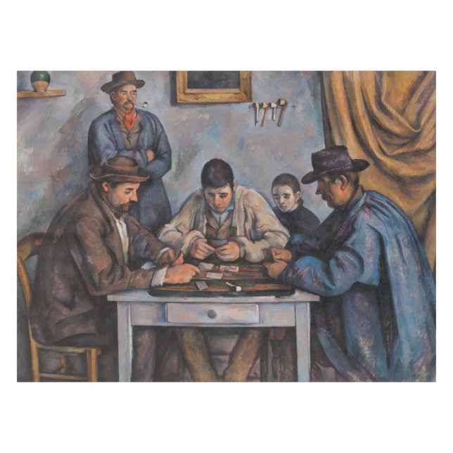 Paul Cezanne - The Card Players Tablecloth (Front (Horizontal))