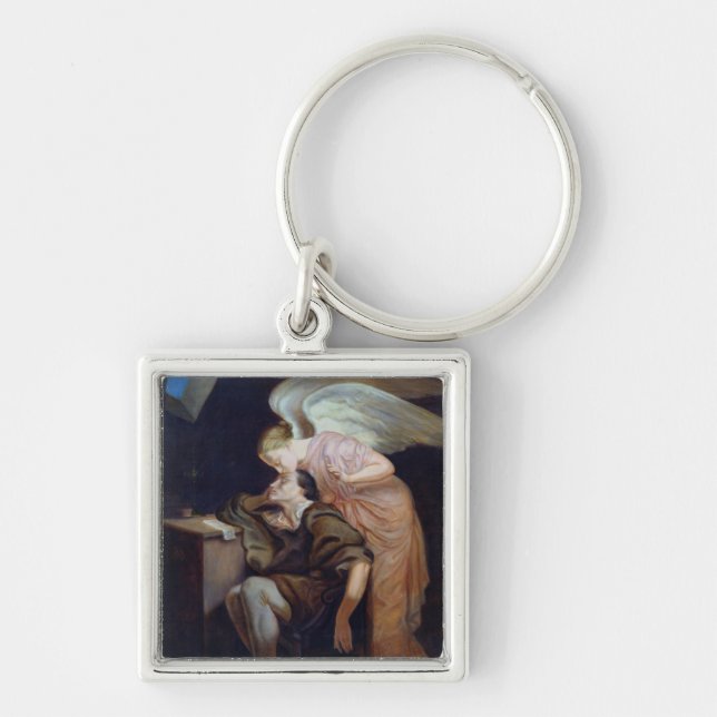 Paul Cezanne | The Dream of the Poet Key Ring (Front)