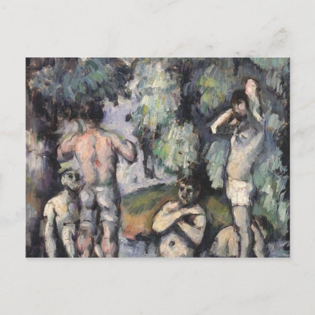 Paul Cezanne | The Five Bathers, c.1875-77 Postcard (Front)