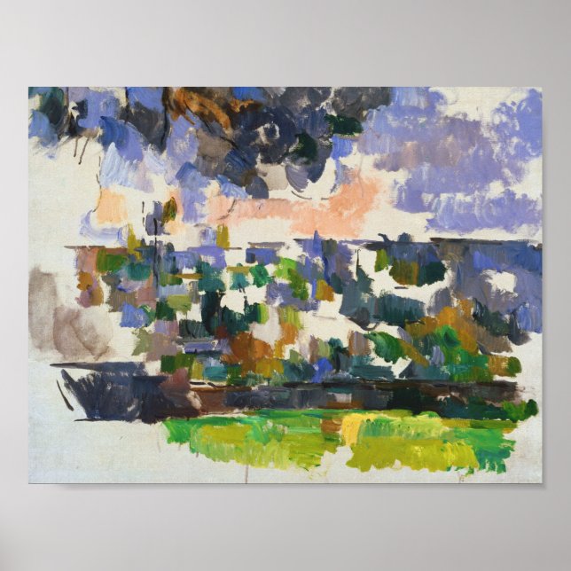 Paul Cezanne - The Garden at Les Lauves Poster (Front)