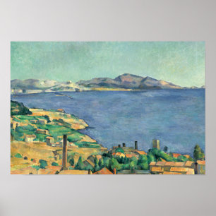 Paul Cezanne - The Gulf of Marseilles Poster