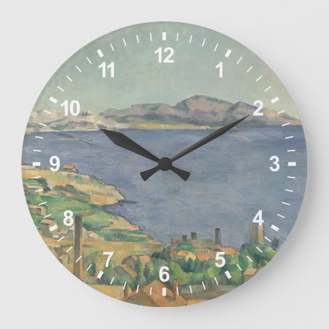 Paul Cezanne | The Gulf of Marseilles Seen from L' Large Clock (Front)