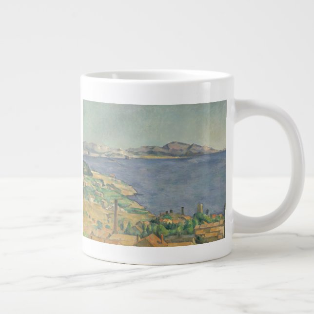 Paul Cezanne | The Gulf of Marseilles Seen from L' Large Coffee Mug (Right)
