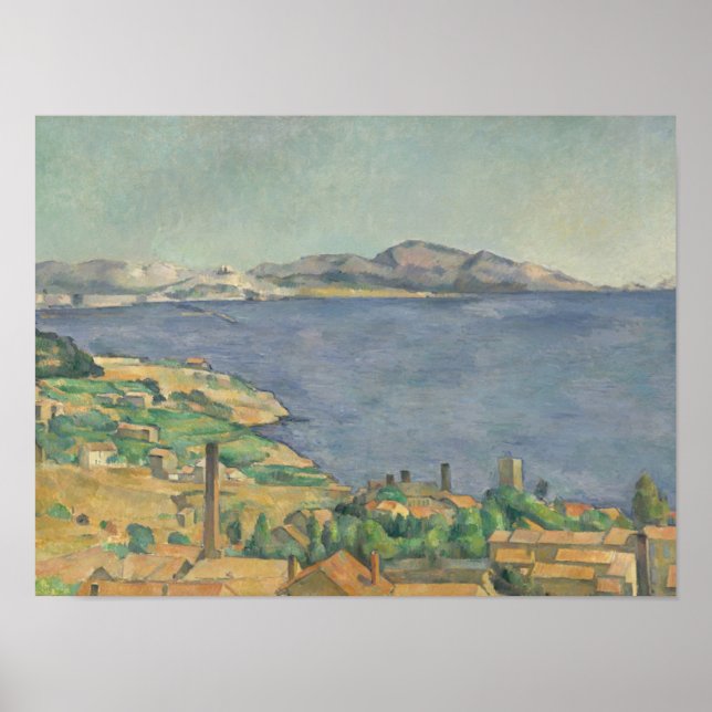 Paul Cezanne | The Gulf of Marseilles Seen from L' Poster (Front)