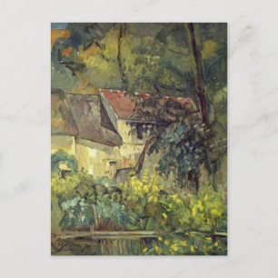Paul Cezanne- The House of Pere Lacroix in Auvers Postcard