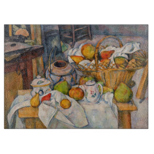 Paul Cezanne - The Kitchen Table Cutting Board