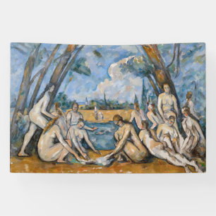 Paul Cezanne - The Large Bathers Banner