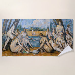 Paul Cezanne - The Large Bathers Beach Towel