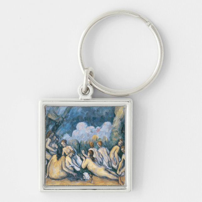Paul Cezanne | The Large Bathers, c.1900-05 Key Ring (Front)