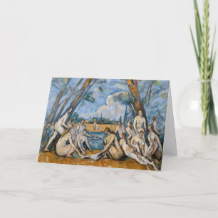 Paul Cezanne - The Large Bathers Card