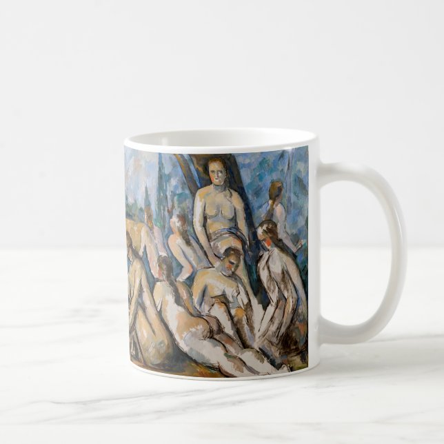 Paul Cezanne - The Large Bathers Coffee Mug (Right)