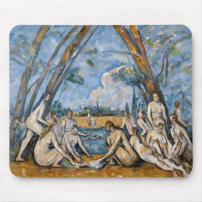 Paul Cezanne - The Large Bathers Mouse Pad (Front)