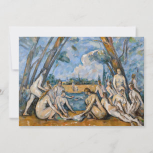 Paul Cezanne - The Large Bathers Thank You Card