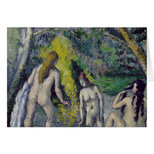 Paul Cezanne | The Three Bathers, c.1879-82 (Front Horizontal)
