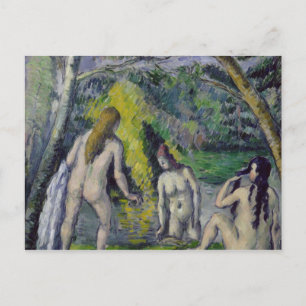 Paul Cezanne The Three Bathers, c.1879-82 Postcard