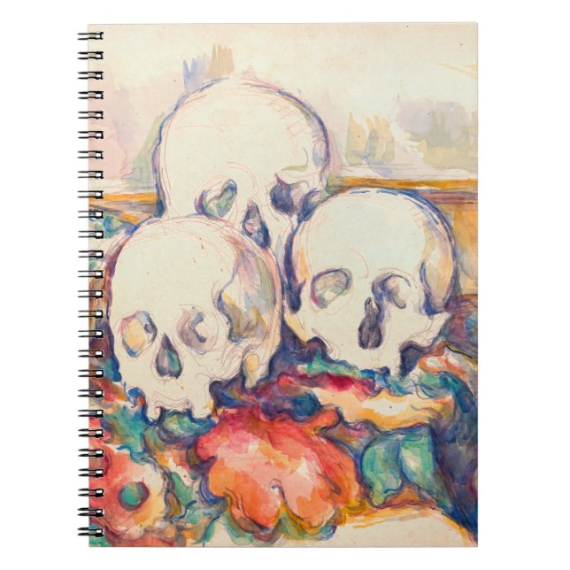 Paul Cezanne - The Three Skull Watercolor Notebook (Front)