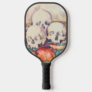 Paul Cezanne - The Three Skull Watercolor Pickleball Paddle